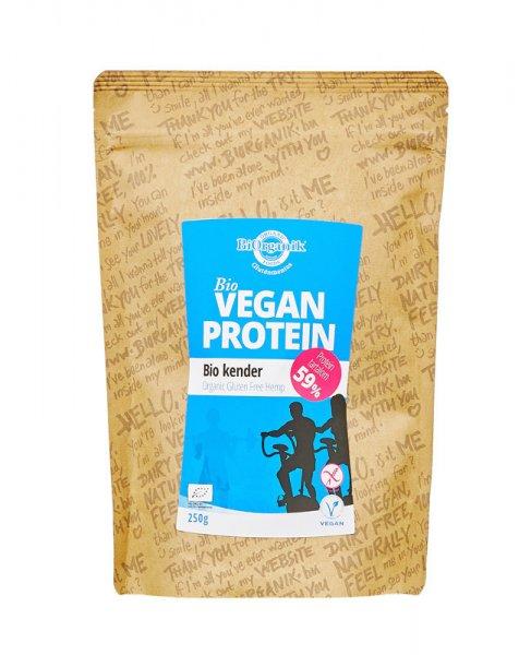 Biorganik bio kendermagprotein 58% fehérjetartalommal 250 g