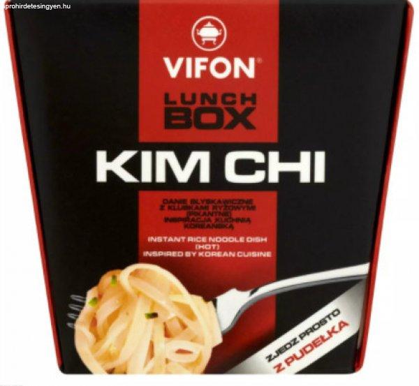 Vifon Lunch Box Kim Chi koreai instant rizstészta (csípős) 85g