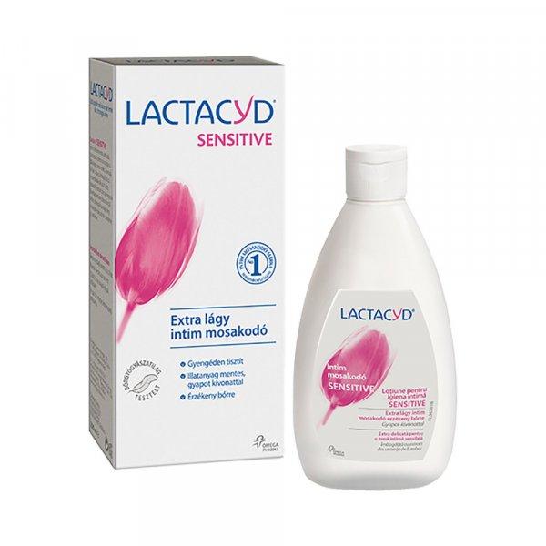 Lactacyd Retail Sensitive intim mosakodó gél 200ml