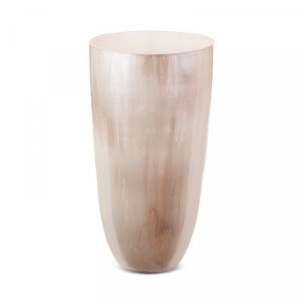 Cardo üveg váza Krémszín/bézs 20x20x37 cm
