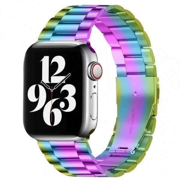 XPRO™ Apple Watch rozsdamentes vastag acél szíj szivárvány 38mm / 40mm /
41mm