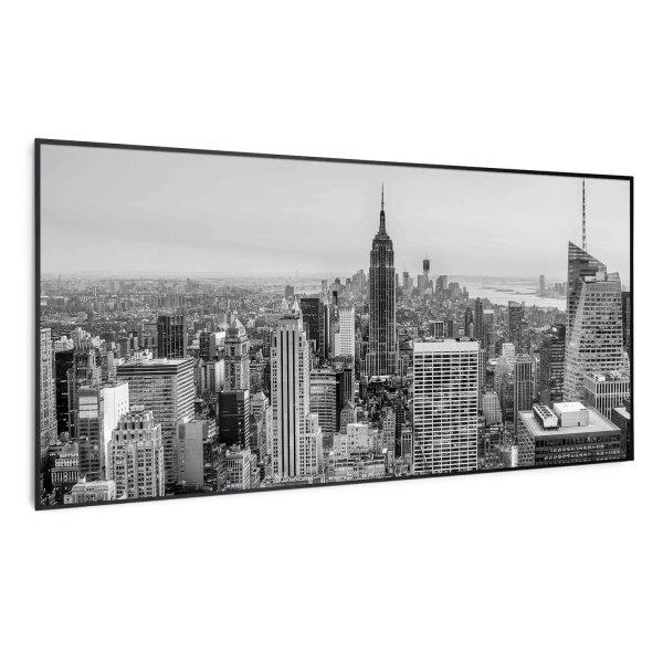 Klarstein Wonderwall Air Art Smart, infravörös hősugárzó, 120 x 60 cm, 700
W, New York City