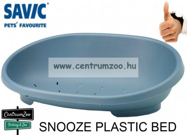 Savic Snooze Plastic Bed XL - Bluestone - 98,5cm fekhely Kék színben