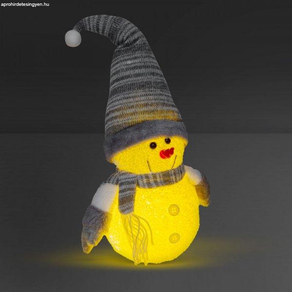 Family Karácsonyi LED-es hóember - 35 cm - 3 x AA (58375B)