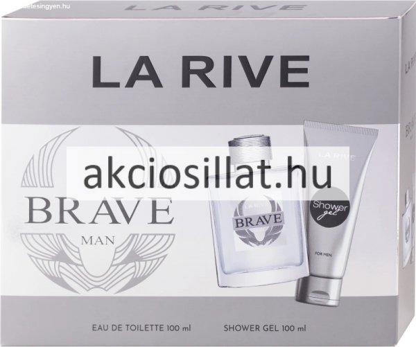 La Rive Brave Man ajándékcsomag (EDT + Tusfürdő)