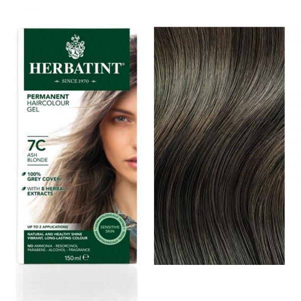 Herbatint 7c hamvas szőke hajfesték 135 ml