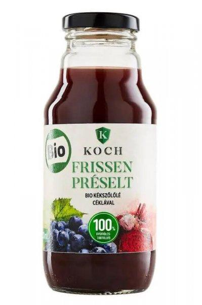 Koch bio frissen préselt kékszőlőlé céklával 330 ml