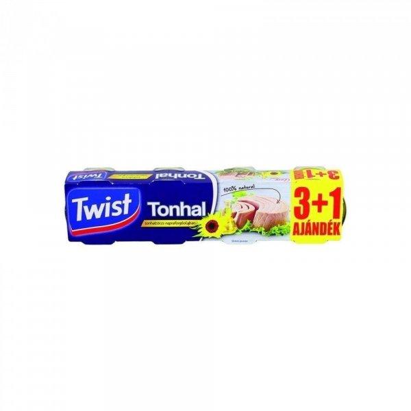 Twist tonhaltörzs növényi olajban 3+1 320 g