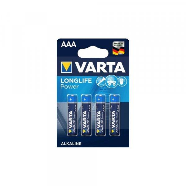 Elem AAA mikro LR03 Longlife Power 4 db/csomag, Varta 