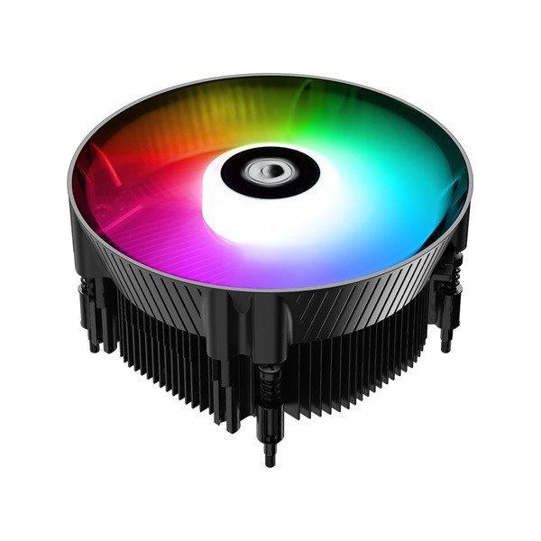 ID-Cooling CPU Cooler - DK-07i RAINBOW (25,6dB; max. 104,48 m3/h; 3pin
csatlakozó, 12cm, LED)