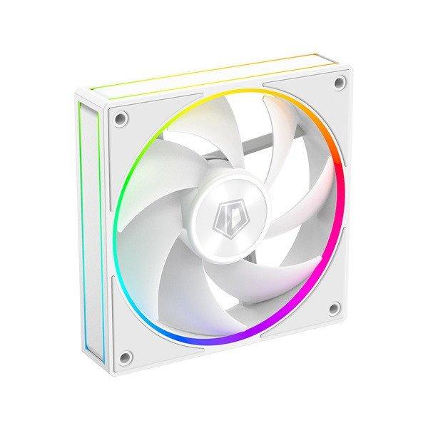 ID-Cooling Cooler 12cm - AF-127-ARGB-W TRIO (29,9dB, max. 132,52 m3/h, 4pin,
PWM, 3 x12cm, ARGB LED, fehér)