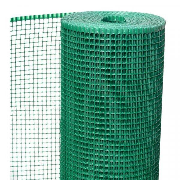 Műanyag Kerítésháló 1 X 50 m 10 X 10 mm Csirkeháló  Négyzetes Zöld
Kerítésrács - 250 G/M2 -