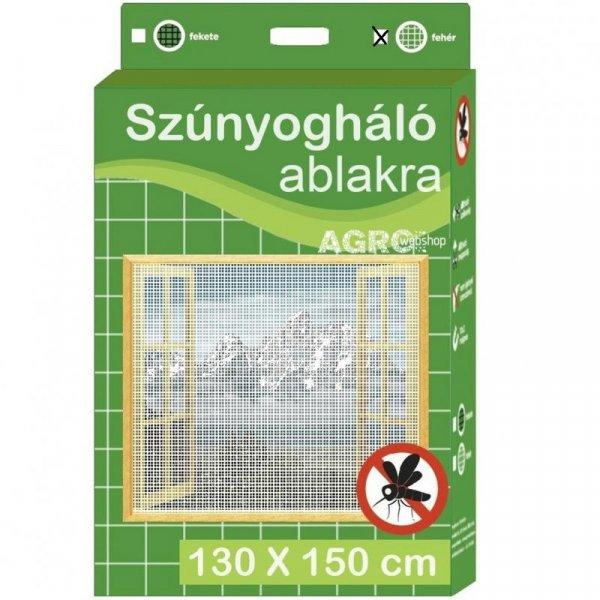 Szúnyogháló Ablakra 130X150 cm Fehér Színű Háló Tépőzáras
Rögzítéssel Szúnyogok És Bogarak Ellen - Fs04 -