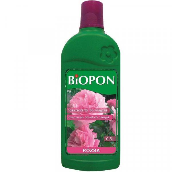 Biopon Rózsa Tápoldat 0,5L  Biopon Többkomponensű Ásványi Műtrágya
Szobai És Erkélyi Virágágyi Növények Számára - B1026