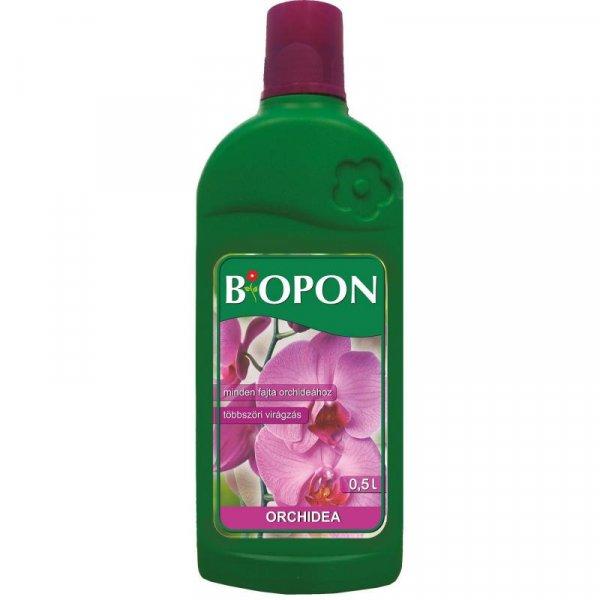 Biopon Orchidea Tápoldat 0,5L  Biopon Többkomponensű Ásványi Műtrágya
Szobai És Erkélyi Virágágyi Növények Számára Szer - B1033