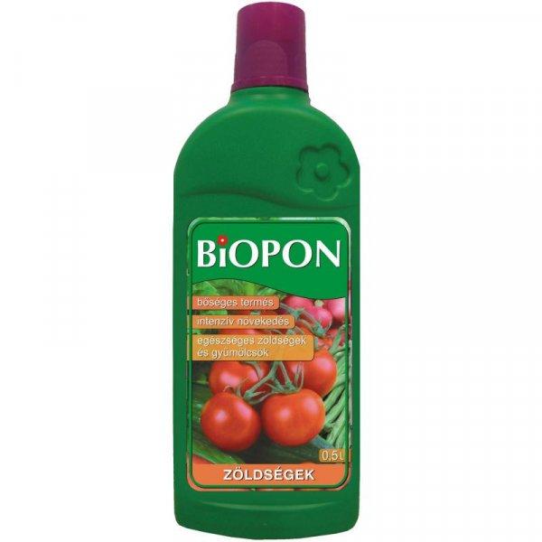 Biopon Zöldségekhez Tápoldat 0,5L Biopon Innovatív Többkomponensű
Ásványi Műtrágya Zöldség Fajtákhoz Veteményekhez - B1168 