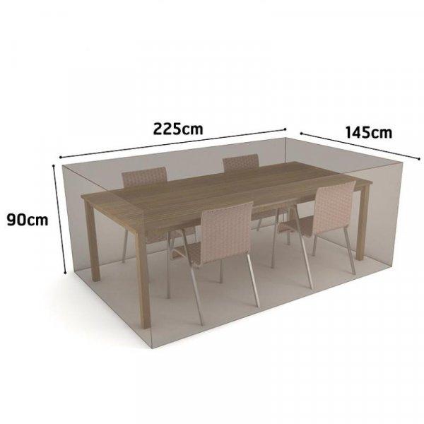 Asztal Kerti Bútor Takaróponyva Asztal Szett - 0,9 X 2,25 X 1.45 Méteres Uv
Stabil Ponyva - Norten 2013599 - 6845