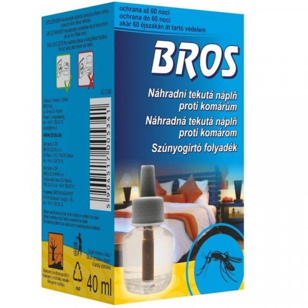 Bros Szúnyogirtó Folyadék 40 ml Elektromos Moszkitó Irtókészülékhez
Töltettel - Bros 024 -