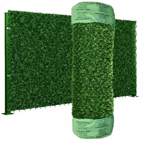 Dekor Drótkerítés Háló 1,5 X 5 M - Exkluzív Zöld Dekorszállas
Ellenálló Belátásgátló Árnyékoló Műsövény - Egymással Tagosítható
 - 7,5 M2 Árnyékoló -