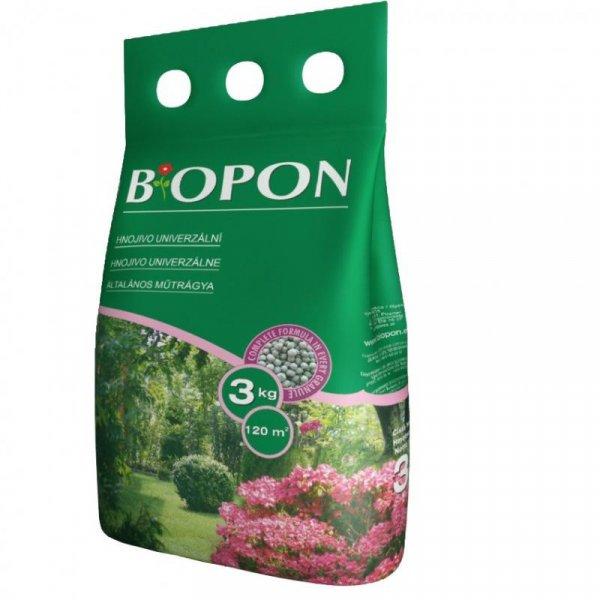 Biopon Univerzális Műtrágya 3kg Biopon Granulátum 120 M2-Re Elegendő
Többkomponensű Professzionális Ásványi Tápanyag - B1043