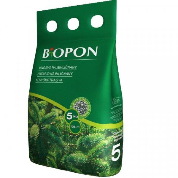 Biopon Fenyő Műtrágya 5kg Biopon Granulátum 125 M2-Re Elegendő
Többkomponensű Professzionális Ásványi Tápanyag (150 Db) Tűlevelű
Növényekhez - B1122