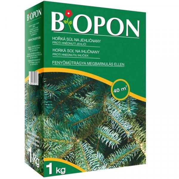 Biopon Fenyő Műtrágya 1kg Biopon Granulátum 40 M2-Re Elegendő
Többkomponensű Professzionális Ásványi Tápanyag (20 Db) Tűlevelű
Növényekhez Barnulás Ellen - B1055