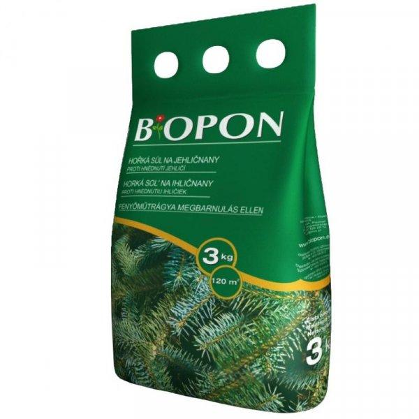 Biopon Fenyő Műtrágya 3kg  Biopon Granulátum 120 M2-Re Elegendő
Többkomponensű Professzionális Ásványi Tápanyag (60 Db) Tűlevelű
Növényekhez Barnulás Ellenb1056