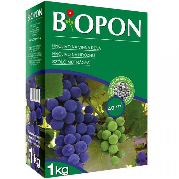 Biopon Szőlő Műtrágya 1kg Biopon Granulátum 40 M2-Re Elegendő
Többkomponensű Professzionális Ásványi Tápanyag Szőlőhöz - B1129