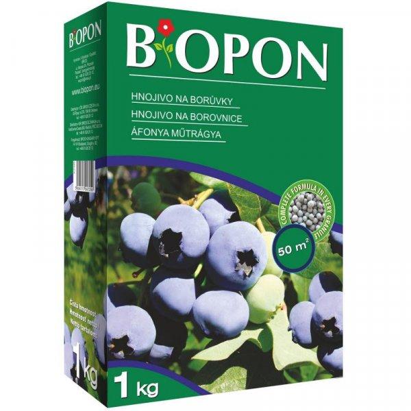 Biopon Áfonyához Műtrágya 1kg Biopon Granulátum 50 M2-Re Elegendő
Többkomponensű Professzionális Ásványi Tápanyag Áfonyához - B1130