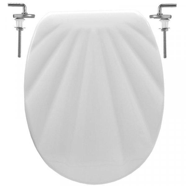 Shell Fehér Színű WC tető Fehér Színű Mdf Wc Deszka Fémzsanérral - Wc
Ülőke P-07 -