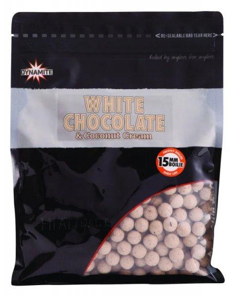 Dynamite Baits White Chocolate & Coconut Cream Premium Bojli 15mm 1kg (Dy652)