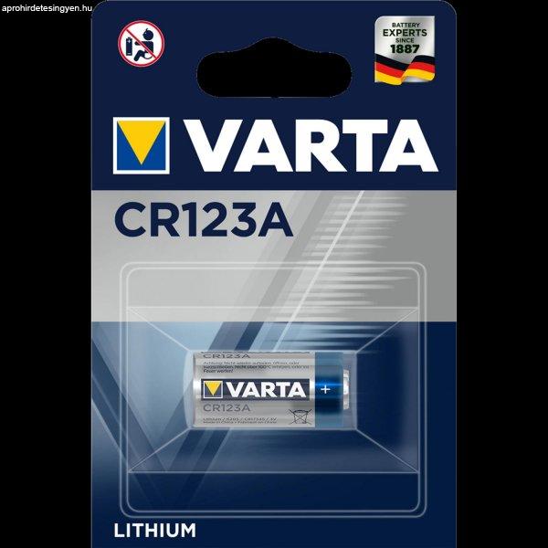 Fotóelem CR 123A 1 db/csomag, Varta 