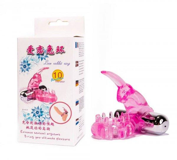  Cock Ring With Bullet Vibrator Pink 1 
