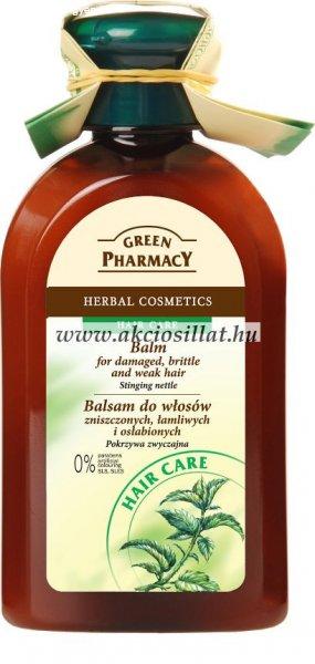 Green Pharmacy hajbalzsam száraz, töredezett és vékony szálú hajra csalán
kivonattal 300ml