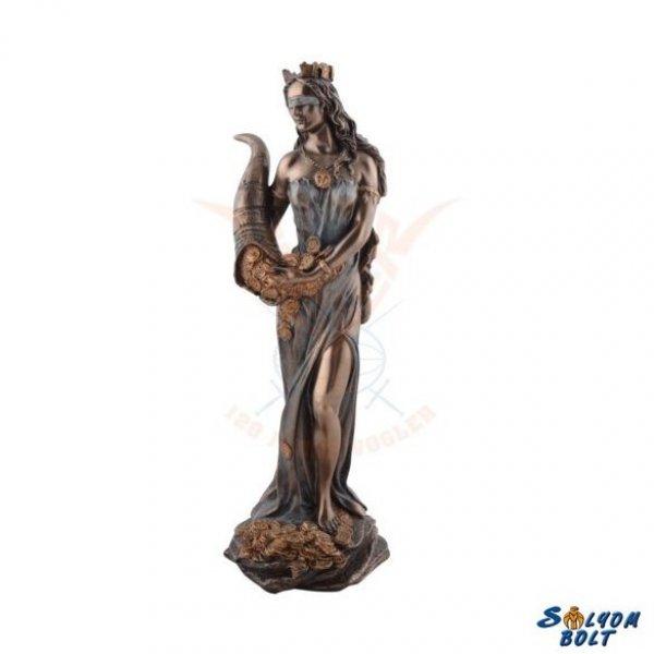 Fortuna istennő szobor, 29 cm