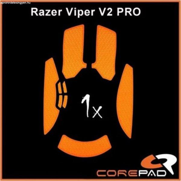 Corepad Mouse Rubber Sticker #754 - Razer Viper V2 PRO Wireless gaming Soft
Grips narancssárga