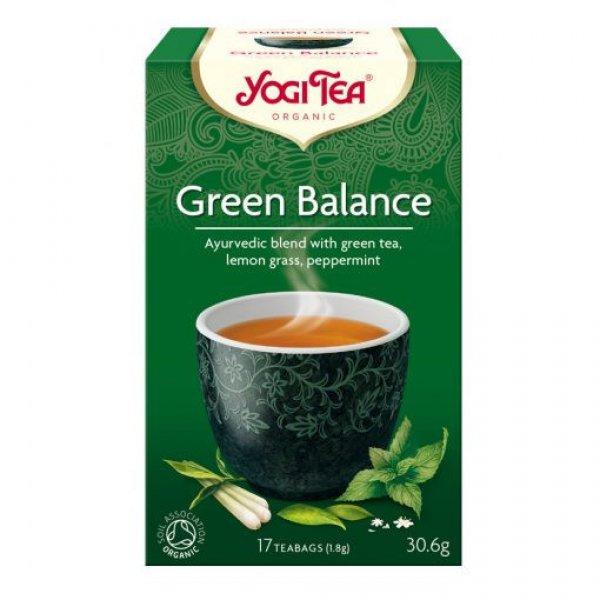 Yogi bio tea zöld egyensúly 17x1,8g 31 g