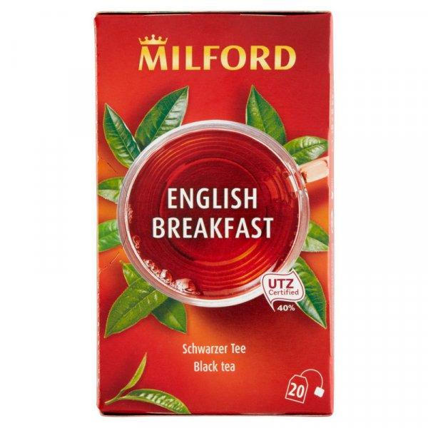 Milford ENGLISH BREAKFAST Fekete tea 20x1,75 g
