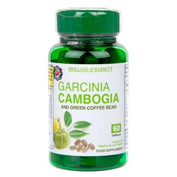 H&B garcinia cambogia és zöld kávé kapszula 60 db