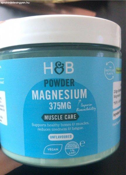 H&B magnézium-citrát por 200 g