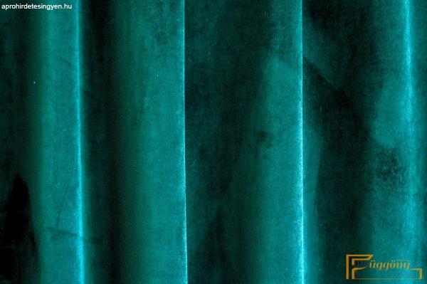 (37 szín) Savaria plüss dekorációs függöny-Sötétzöld