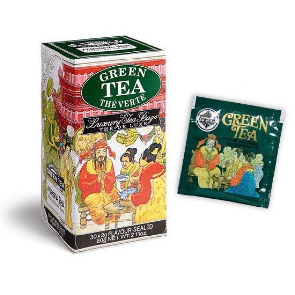 Mlesna zöld tea kínáló dobozban 30x2 g 30 db