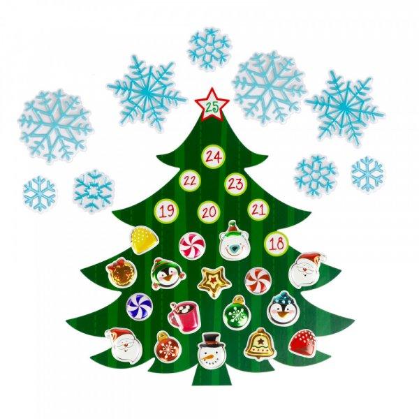 Family Karácsonyi öntapadós falmatrica - adventi kalendárium (58635A)