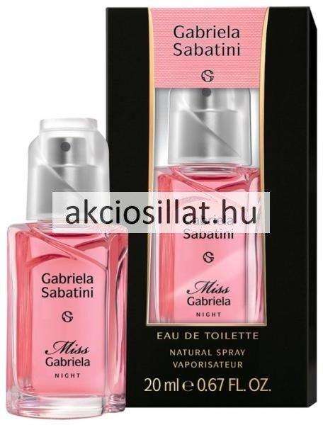 Gabriela Sabatini Miss Gabriela Night EDT 20ml női parfüm