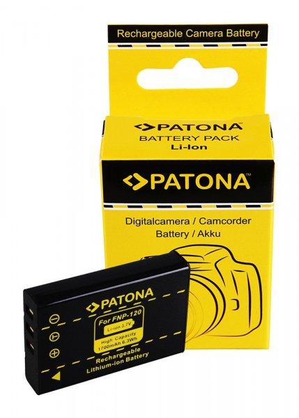 FUJIFILM kamera akku NP-120 F10 F11 FinePix603 utángyártott (Patona)3,7V
1750mAh