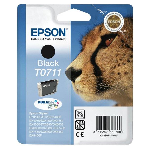 Epson T0711 tintapatron black ORIGINAL 