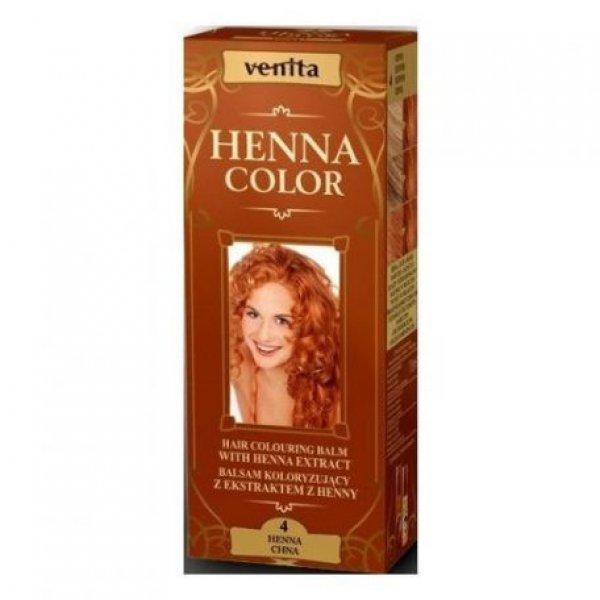 Henna Color szinező hajbalzsam nr 4 henna vörös 75 ml