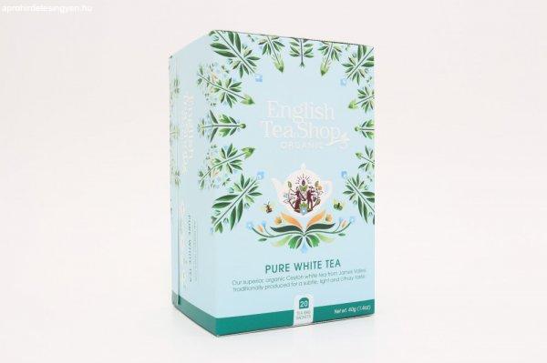 English Tea Shop 20 bio fehér tea 20x2g 40 g