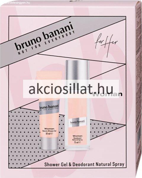 Bruno Banani Woman ajándékcsomag (75ml dns + 50ml tusfürdő)