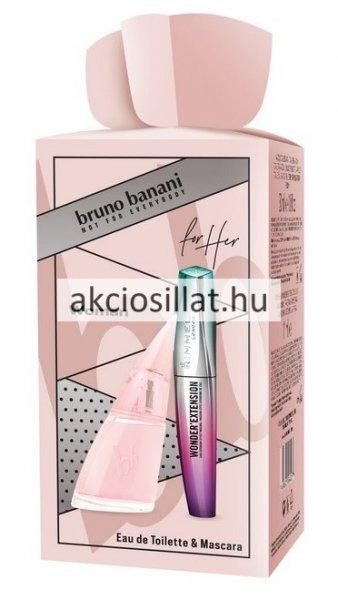 Bruno Banani Woman ajándékcsomag ( EDT 30ml + Rimmel Wonder Extension
Szempillaspirál )